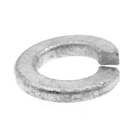 Prime-Line Split Lock Washer, For Screw Size 3/8 in Steel, Galvanized Finish, 50 PK 9082286